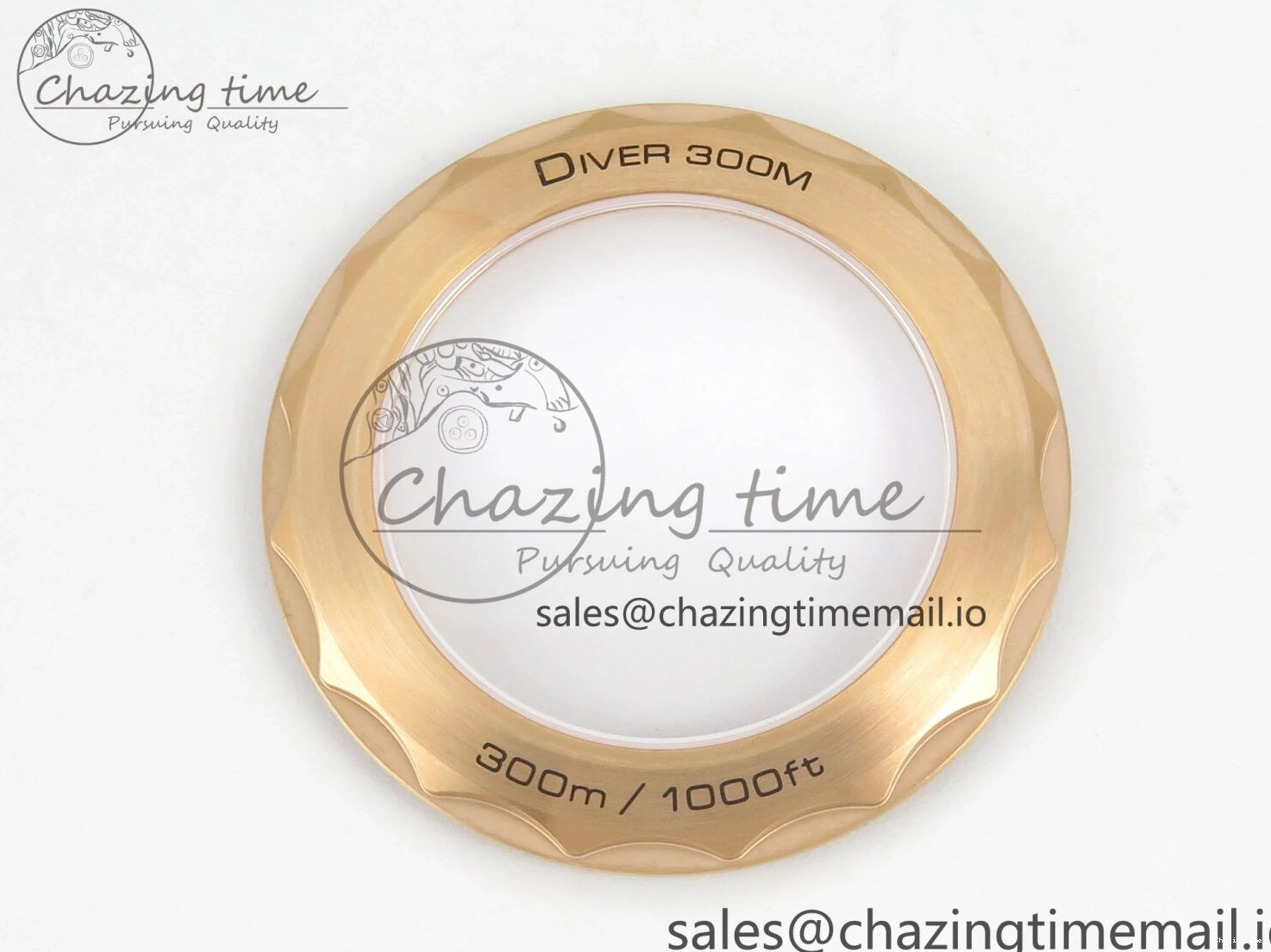 0226 Stylish Seamaster 300M Diver Rose Gold VSF 1:1 Best Edition Black Dial on Mesh Bracelet A 7662